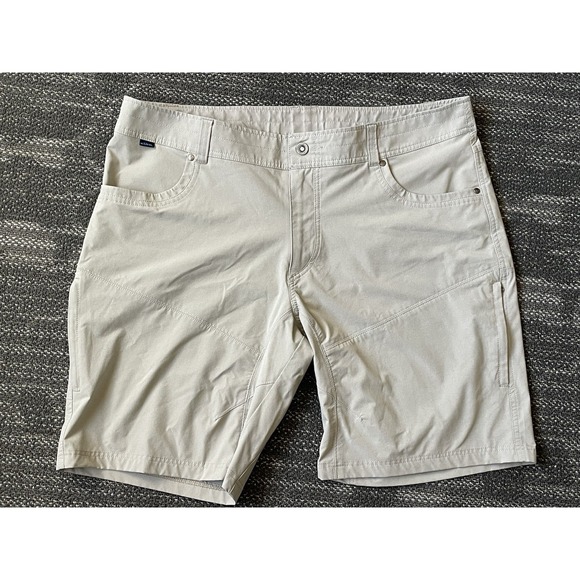 Kuhl Other - KÜHL Men's Shorts Size 42 Beige Khaki Ripstop Hiking Outdoor Travel